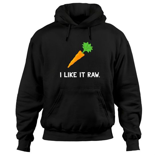 Discover I Like It Raw Carrot Vegan Hoodies