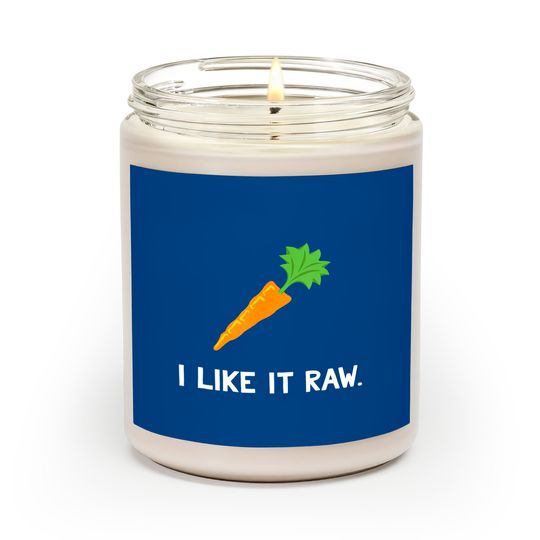Discover I Like It Raw Carrot Vegan Scented Candles