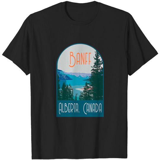 Discover Banff Canada Decal - Banff Alberta - T-Shirt