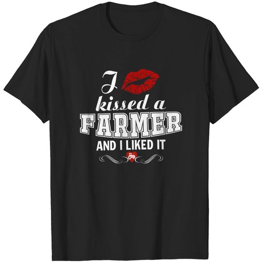 Discover I Kissed a Farmer T-Shirt
