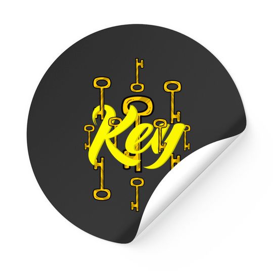 Discover The Key - Key - Stickers