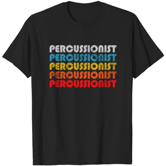 Discover Percussion gift for musician. Perfect present for mother dad friend him or her - Percussion - T-Shirt