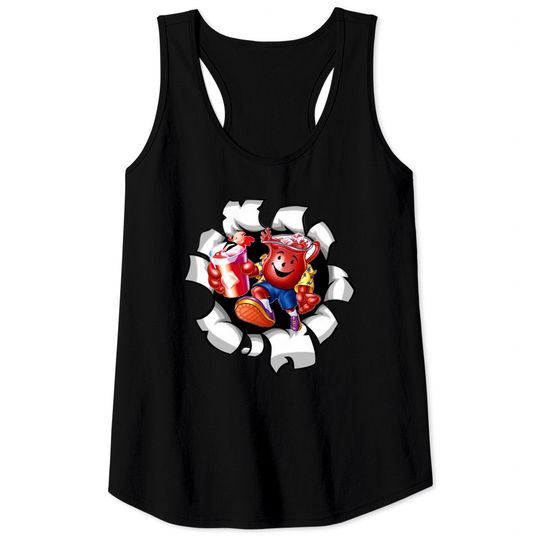 Discover Kool Aid Man Tank Tops, Oh Yeah Kool Aid Tank Tops