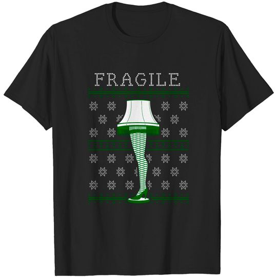 Discover A Christmas Story Leg Lamp Knit Pattern - A Christmas Story - T-Shirt