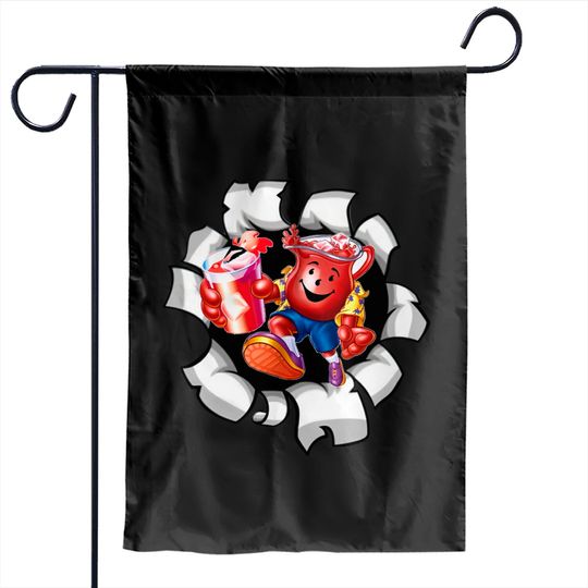 Discover Kool Aid Man Garden Flags, Oh Yeah Kool Aid Garden Flags