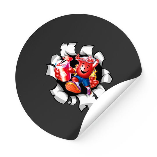 Discover Kool Aid Man Stickers, Oh Yeah Kool Aid Stickers