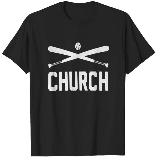 Discover America Baseball Church Shirt