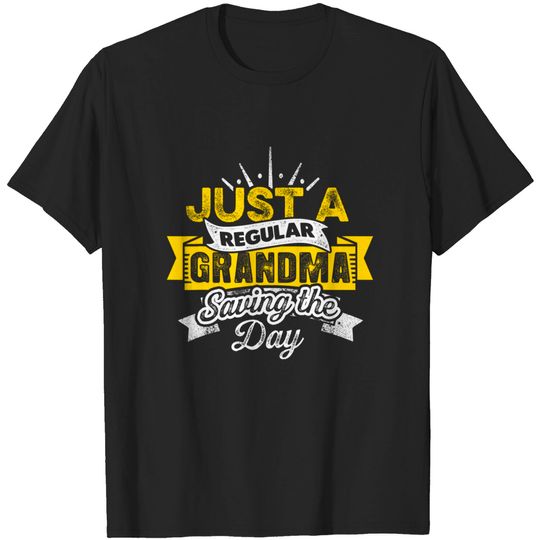 Discover Grandparents Day Grandma Grandpa To Be Saving T-Shirt