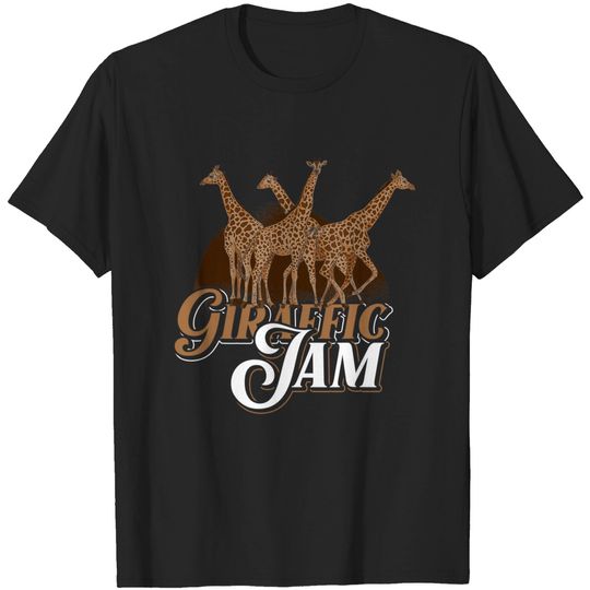 Discover Giraffic Jam Giraffe T-Shirt