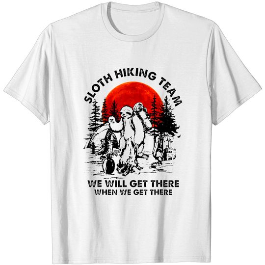 Discover Sloth Hiking Team T-Shirt