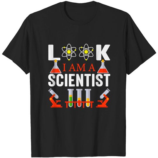 Discover Look I am a scientist tee mens science T-Shirt
