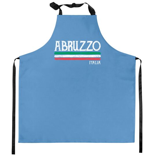 Discover Abruzzo Italia Gift Italian Souvenir Italy Kitchen Aprons