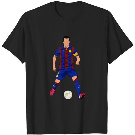 Discover Xavi Hernandez Barcelona - Xavi - T-Shirt