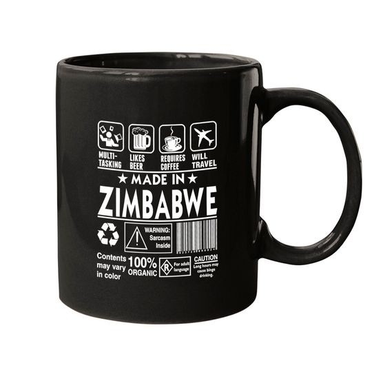 Discover Zimbabwe Made in Zimbabwe Mugs