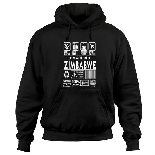 Discover Zimbabwe Made in Zimbabwe Hoodies