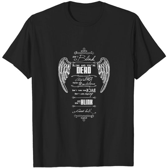 Discover Don't Blink - Doctor Who - T-Shirt