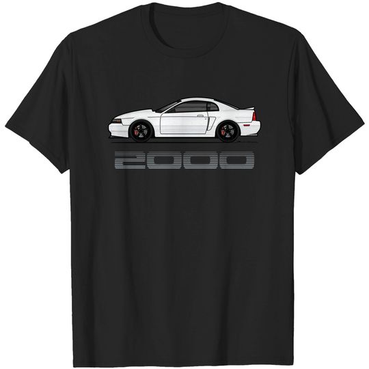 Discover White 2000 - White Mustang - T-Shirt