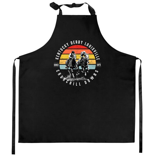 Discover Kentucky Derby Churchill Downs Kitchen Aprons