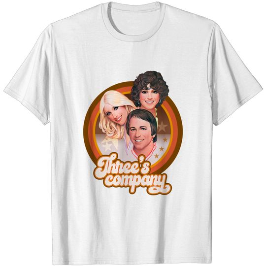 Discover Three's Company - Threes Company - T-Shirt