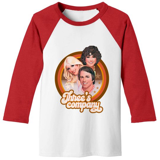 Discover Three's Company - Threes Company - Baseball Tees