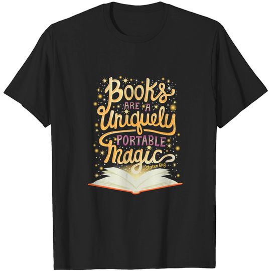 Discover Books are magic - Books - T-Shirt
