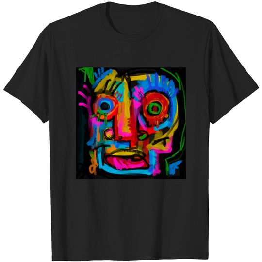 Discover face - Face - T-Shirt
