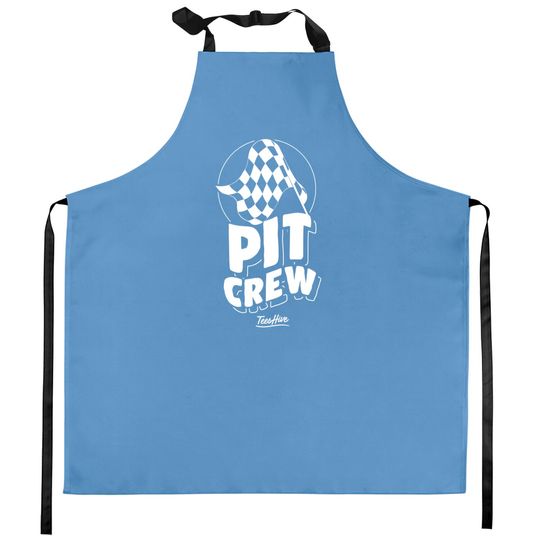 Discover Racing Pit Crew Kitchen Apron