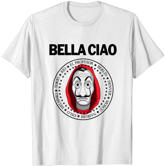 Discover Bella hello V.2 - The house de Papel - T -shirt
