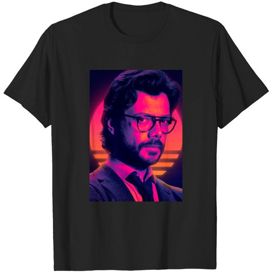 Discover The Professor - La Casa De Papel - T-Shirt
