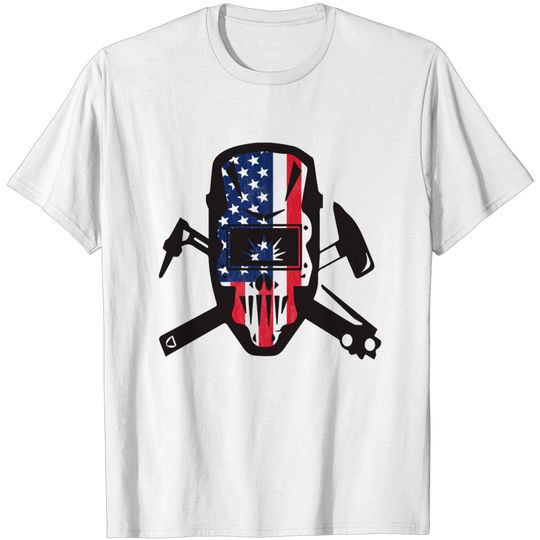 Discover American Welder Mask - Unique Welder T-Shirt