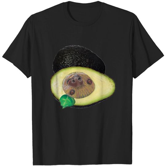 Discover Slothvocado is a Sloth combined with an Avocado T-Shirt