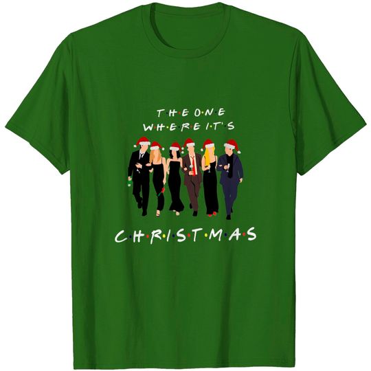 Discover Friends Inspired Christmas T-Shirt