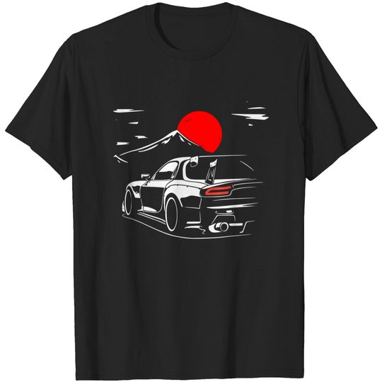 Discover Rotary Engine JDM Rx Car Meet Tuning Automotive T-Shirt