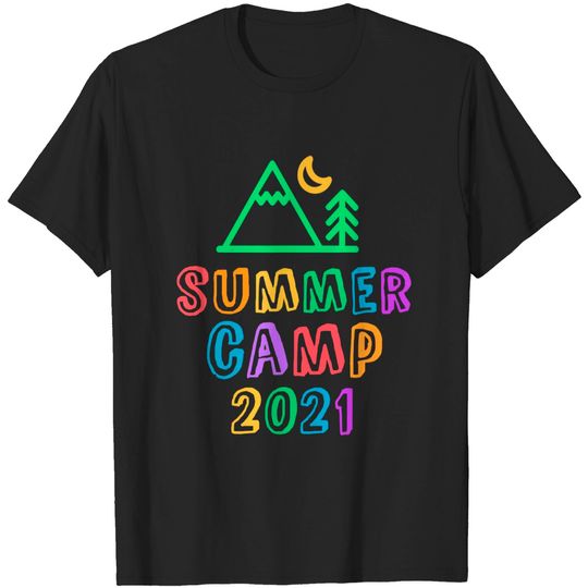 Discover Mountain SUMMER CAMP for Friends to Sign, Autographs T-Shirt