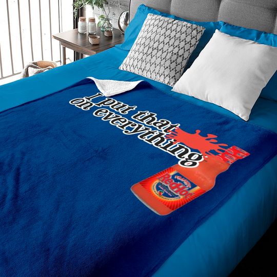 Discover Frank's RedHot Original Hot Sauce Baby Blankets