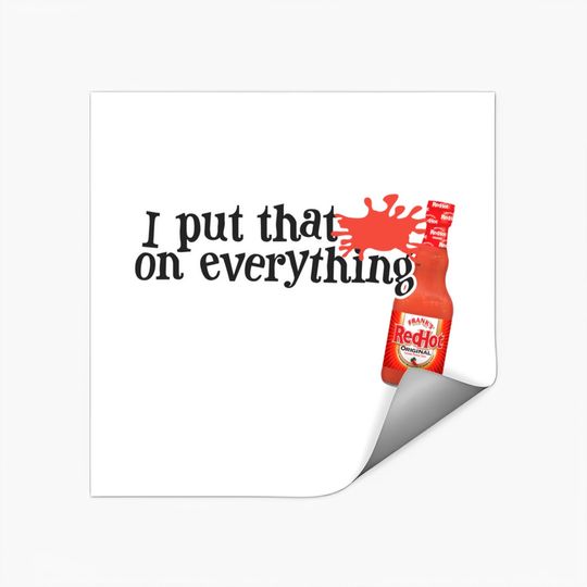 Discover Frank's RedHot Original Hot Sauce Stickers