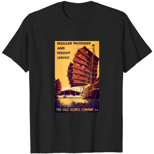 Discover East Asiatic Company - Vintage Travel - Vintage Travel East Asiatic Company - T-Shirt