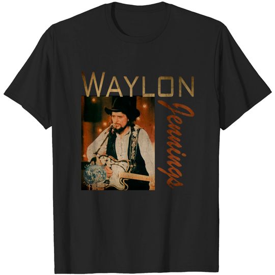 Discover Waylon vintage - Waylon Jennings - T-Shirt