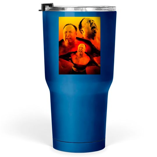 Discover ALEX JONES IS ANGRY - Alex Jones - Tumblers 30 oz