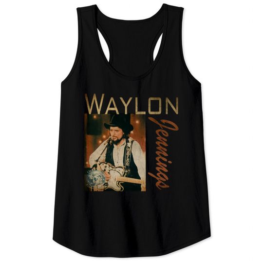 Discover Waylon vintage - Waylon Jennings - Tank Tops