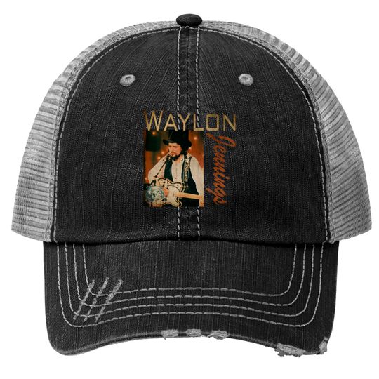 Discover Waylon vintage - Waylon Jennings - Trucker Hats