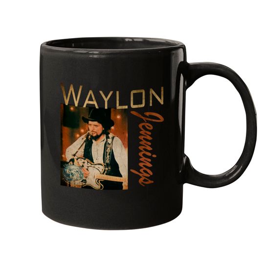 Discover Waylon vintage - Waylon Jennings - Mugs
