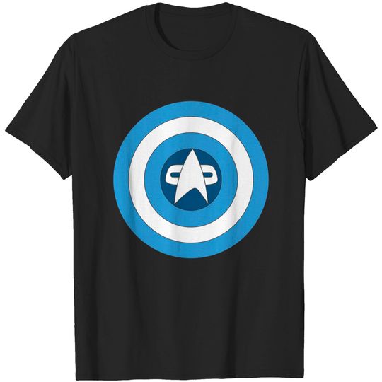 Discover Captain Federation Shield - Superhero - T-Shirt
