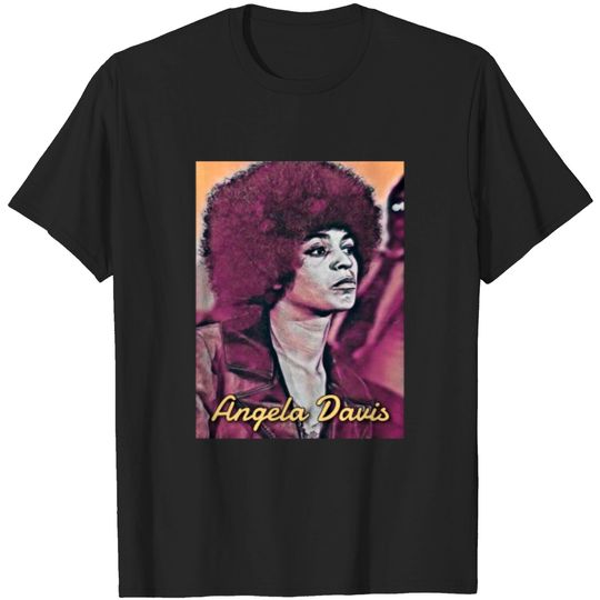 Discover Angela Davis (O) - Angela Davis - T-Shirt