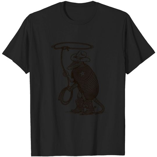 Discover Cowboy Armadillo - Armadillo - T-Shirt