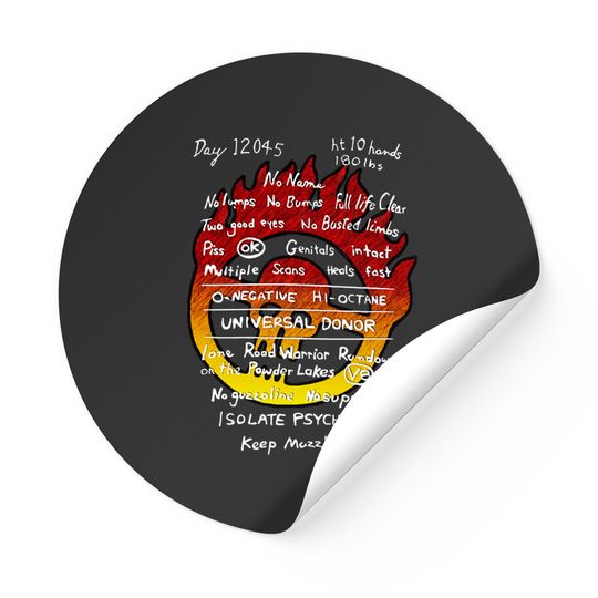 Discover Max Tattoo - Mad Max - Stickers