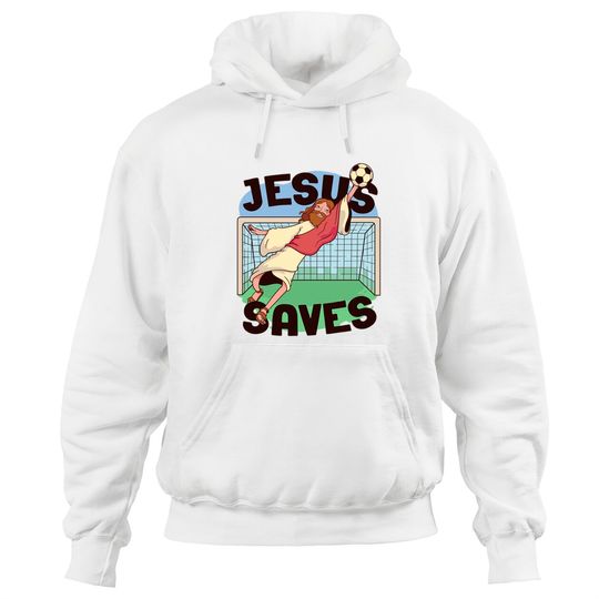 Discover Jesus Saves Cartoon Hoodie