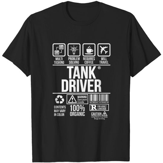 Discover Tank Driver T-shirt | Job Profession | #DW - Tank Driver - T-Shirt