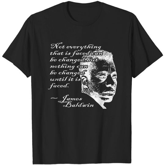 Discover James Baldwin (light) - James Baldwin - T-Shirt
