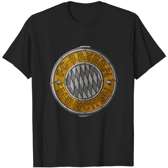 Discover mia san mia wood shield - Fc Hollywood - T-Shirt